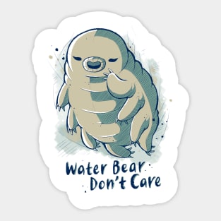 Bad Tardigrade Sticker